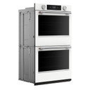 Kitchenaid® 30-inch Smart Electric Double Wall Oven with Assisted Cooking Modes - White KOED730SWH