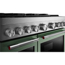 Kitchenaid® 48-Inch 6 Burner Commercial-Style Dual Fuel Range with Griddle KFDD948SDC