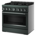 KitchenAid® 36-Inch 6 Burner Commercial-Style Gas Range with No Preheat Air Fry Mode KFGS936SJP