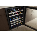 Whirlpool® 24” Wide Undercounter Wine Center-46 Bottles WUW55X24HS