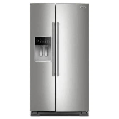 Maytag® 36-inch Wide Full-Depth Side-by-Side Refrigerator with Arctic Blue Interior - 28.3 Cu. Ft. MRSF6636RZ