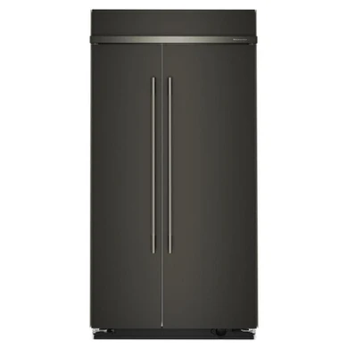 Kitchenaid® 25.5 Cu. Ft. 42" Built-In Side-by-Side Refrigerator with Platinum Interior KBSN742SBE