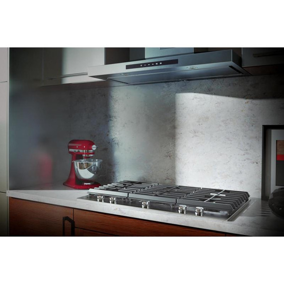 Kitchenaid® 36" 5-Burner Gas Cooktop with Griddle KCGS956ESS
