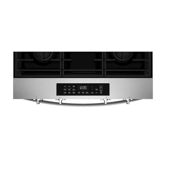 Whirlpool® 30-inch Gas Smart Range with Air Cooking Technology and Steam Clean WSGS4530TZ