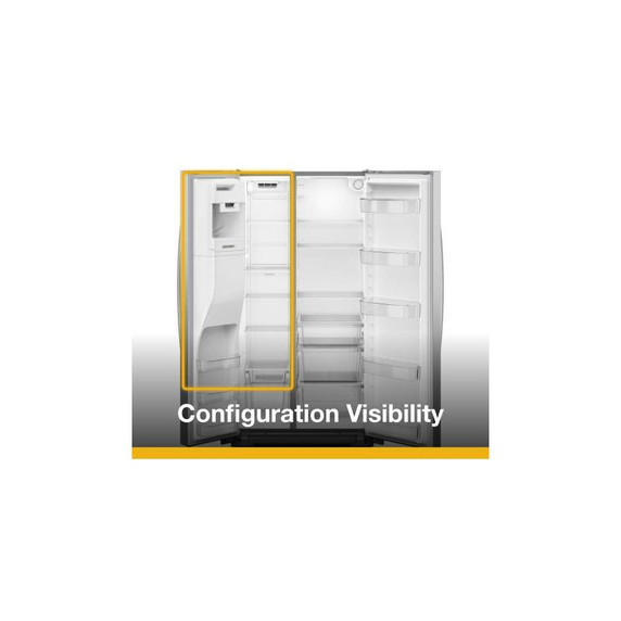 Whirlpool® 36-inch Counter Depth Side-by-Side Refrigerator with TruCool™ System WRSC5536RZ