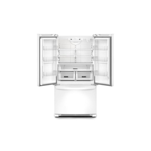 Whirlpool® 36-Inch Wide Counter-Depth French Door Bottom Mount Refrigerator - 20 cu. ft. WRFC2036RW