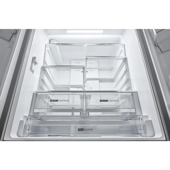 Whirlpool® 36-Inch French Door Refrigerator with In-Door Water and Ice Maker - 30 cu. ft. WRFF3536SZ