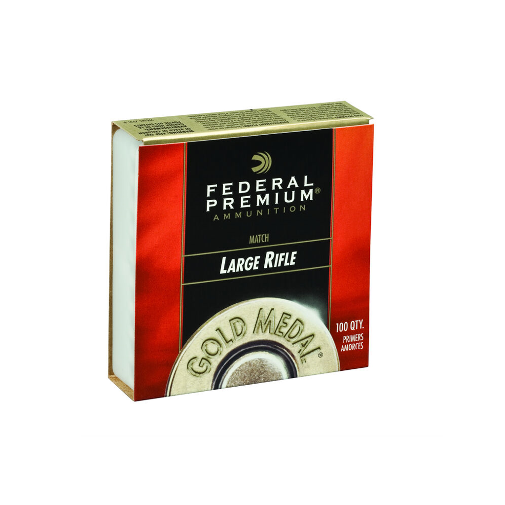 FEDERAL PREMIUM MATCH LARGE RIFLE PRIMERS 100 PACK