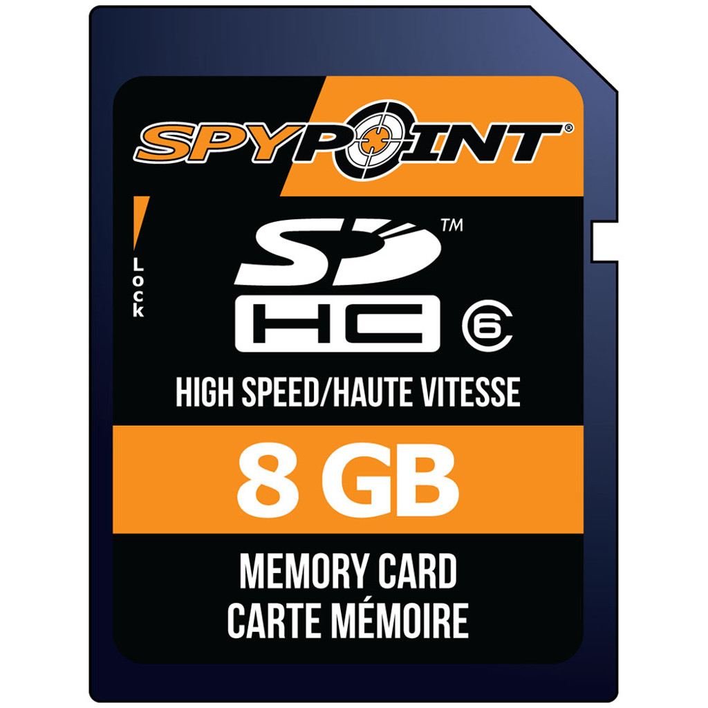 SPYPOINT 8GB MEMORY CARD