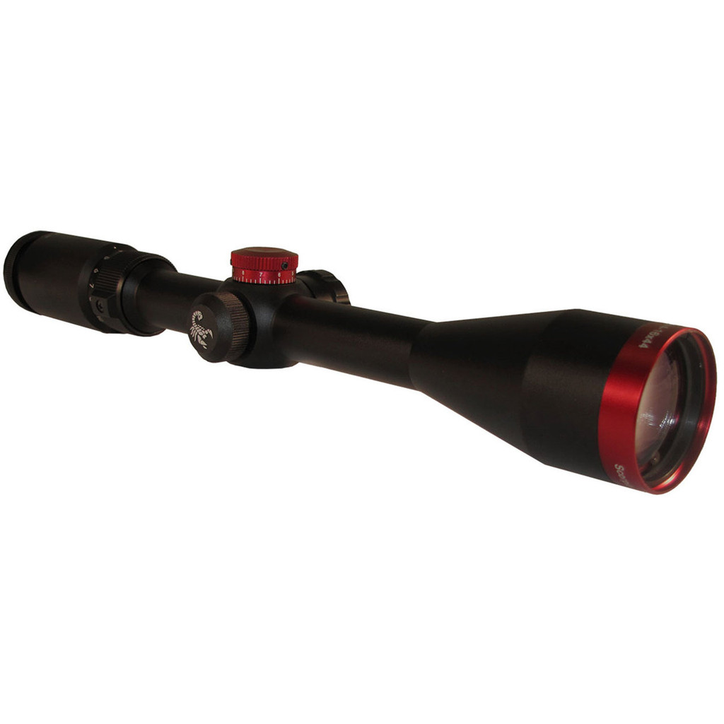 Scoprion Optics Red Hot Varminter Scope 4-16x44 for 223, 22-250, 204 ruger.