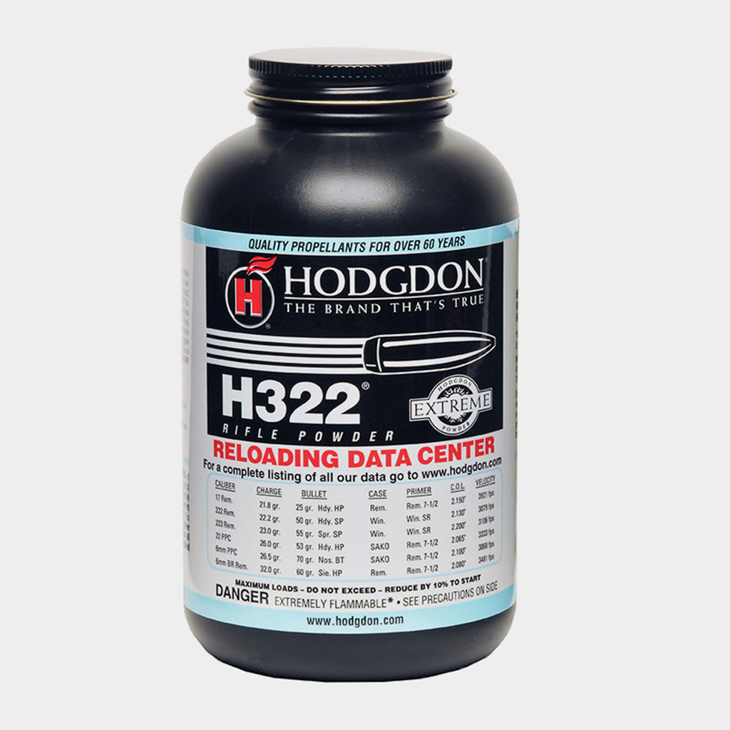 Hodgdon H322 Extruded Powder