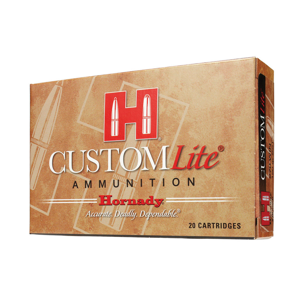 Hornady Custom Lite Ammunition 308 Win