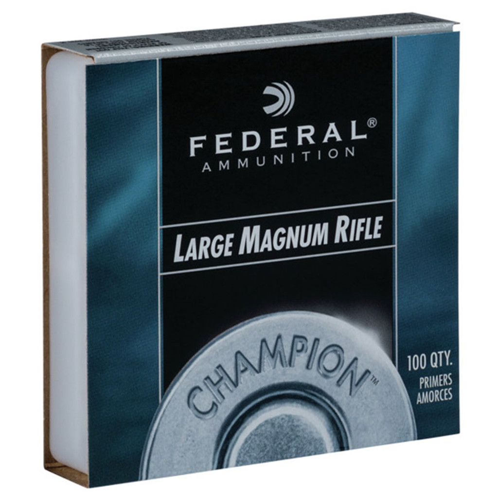 FEDERAL LARGE MAGNUM RIFLE PRIMERS 100CT