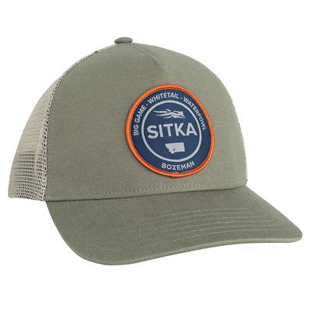 SITKA SEAL FIVE PANEL PATCH TRUCKER CAP