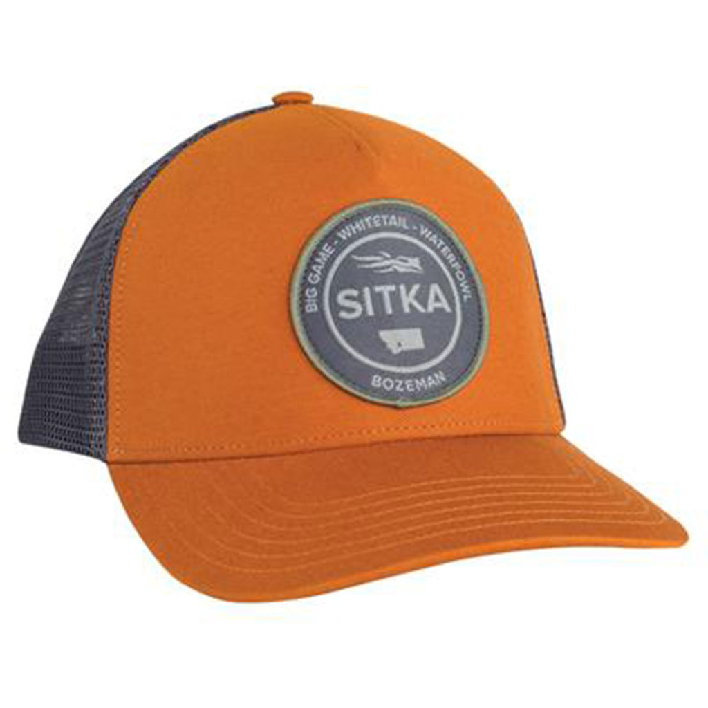 SITKA SEAL FIVE PANEL PATCH TRUCKER CAP