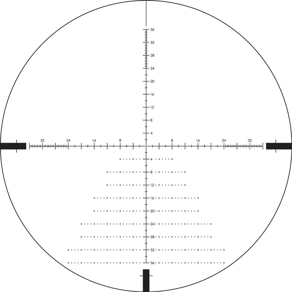 VORTEX DIAMONDBACK TACTICAL 6-24X50 FFP EBR-2C MOA