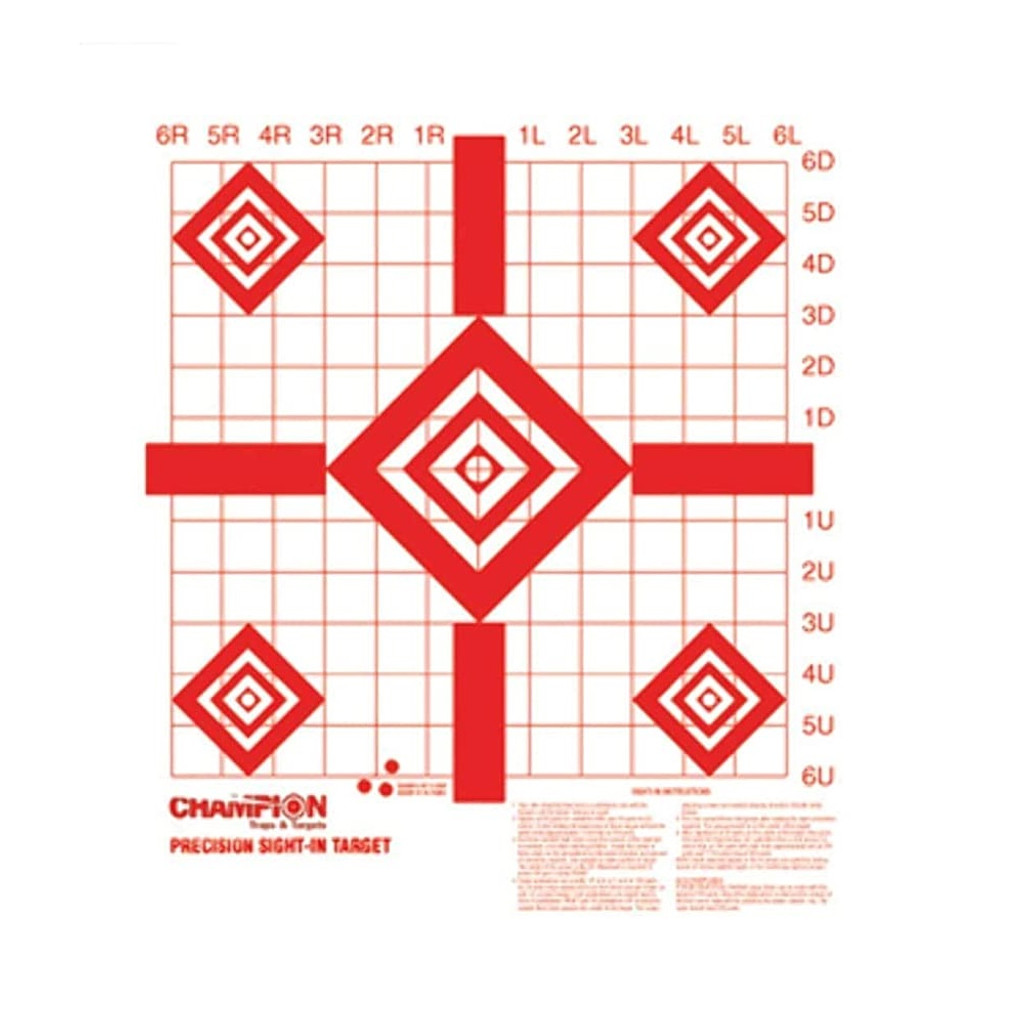 CHAMPION REDFIELD STYLE TARGETS 10/PK