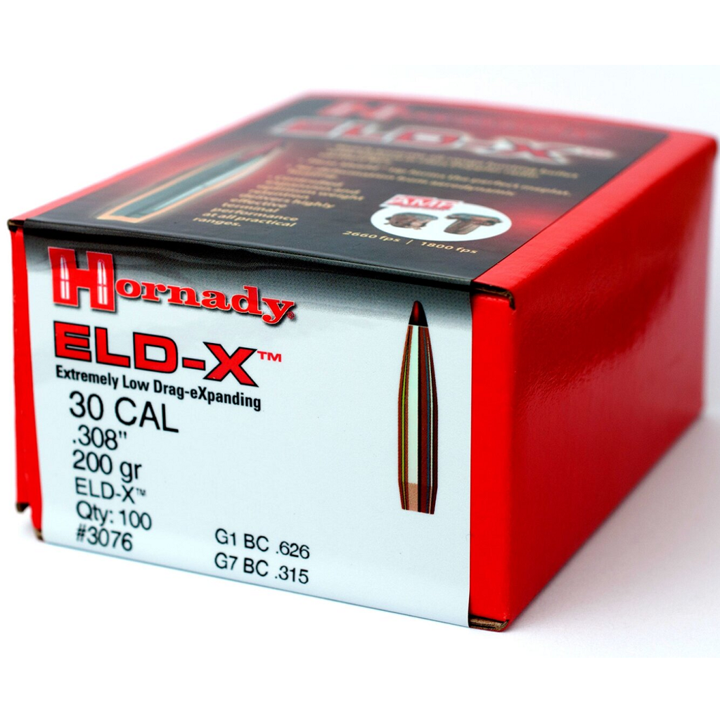 HORNADY ELD-X 30 CAL 308 200GR BULLET