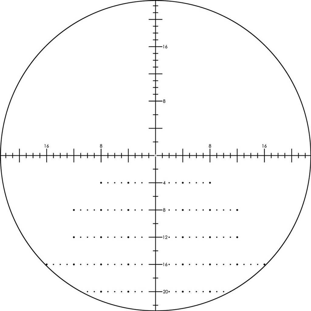 VORTEX VIPER HS LR 6–24X50 FFP RIFLESCOPE WITH XLR RETICLE (MOA)