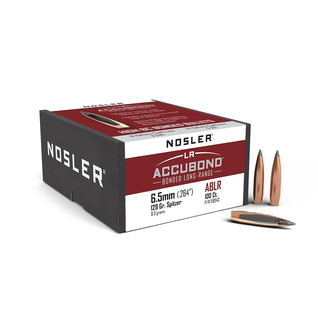 NOSLER ACCUBOND LONG RANGE 6.5 129 GRAIN