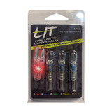 LIT .246 3PK LIGHTED NOCKS W/SWITCH