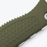 Benchmade Steep Country | Dark Olive Santoprene® | Drop-point Knife