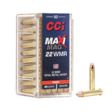 CCI MAXI MAG 22WMR 40 GRAIN FMJ 50 COUNT