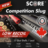 Score 12ga Slug Low Recoil 25rd Score 12ga Slug Low Recoil 25rd