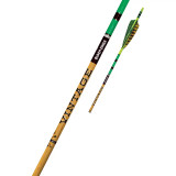 Black Eagle Vintage Traditional Arrows Crested w/ Feathers 6 Pack