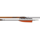 EASTON CARBON LEGACY ARROW MADE W 4" HEL FEATHERS AND POINT