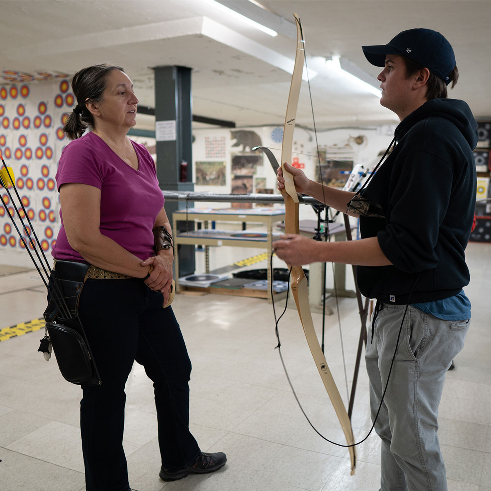 APRIL ADULT TRY ARCHERY BEGINNER CLASS Heights Outdoors   Kadinlessons  63567.1672700187 