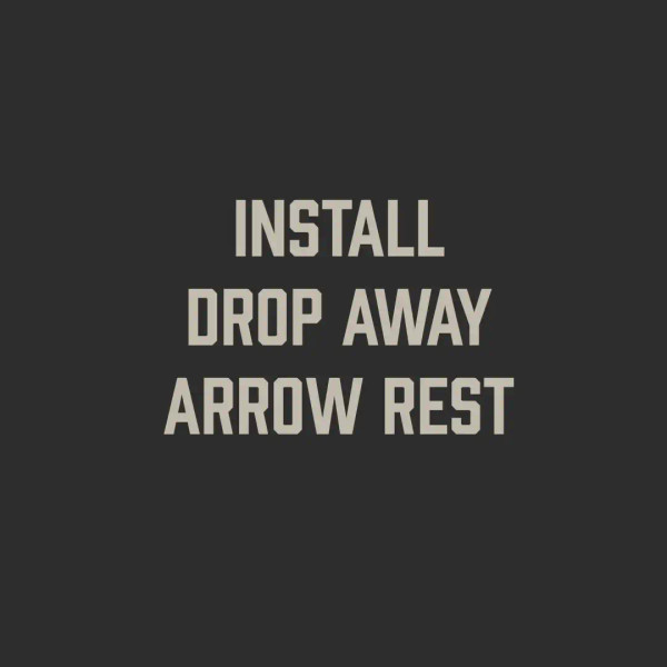 Install Drop Away Arrow Rest - Heights Outdoors
