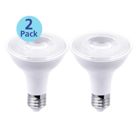 2-Pack Dimmable LED Par30, 11W (75W equiv), 2700K