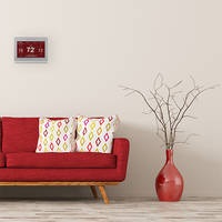 Honeywell Smart Thermostat Color Red in Livingroom