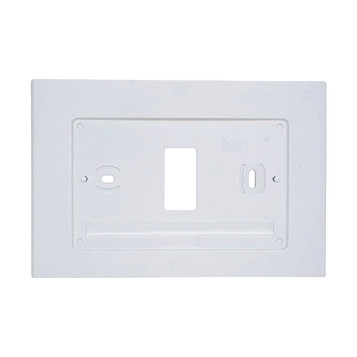 Wallplate for Copeland Sensi Wifi Thermostat, White Wallplate for Copeland Sensi Wifi Thermostat, White