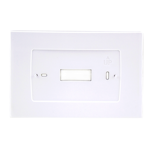 Wallplate for Emerson Sensi Touch Wi-Fi Thermostat, White
