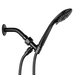 Black Vara II handheld showerhead sideview