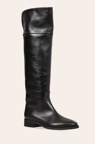 Black leather boots 2604R101-6
