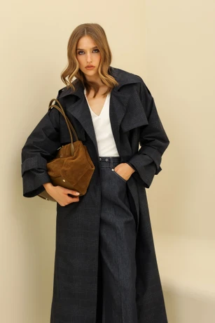 Long belted trench coat 5125001-6