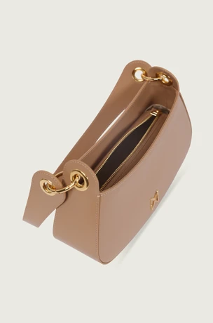Cappuccino leather purse 3169213-6