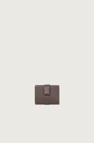 Brown leather wallet 6522601-6