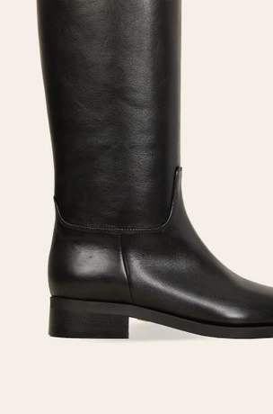 Black leather boots 2603R101-6