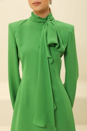 Mini dress with shawl 54328501-6
