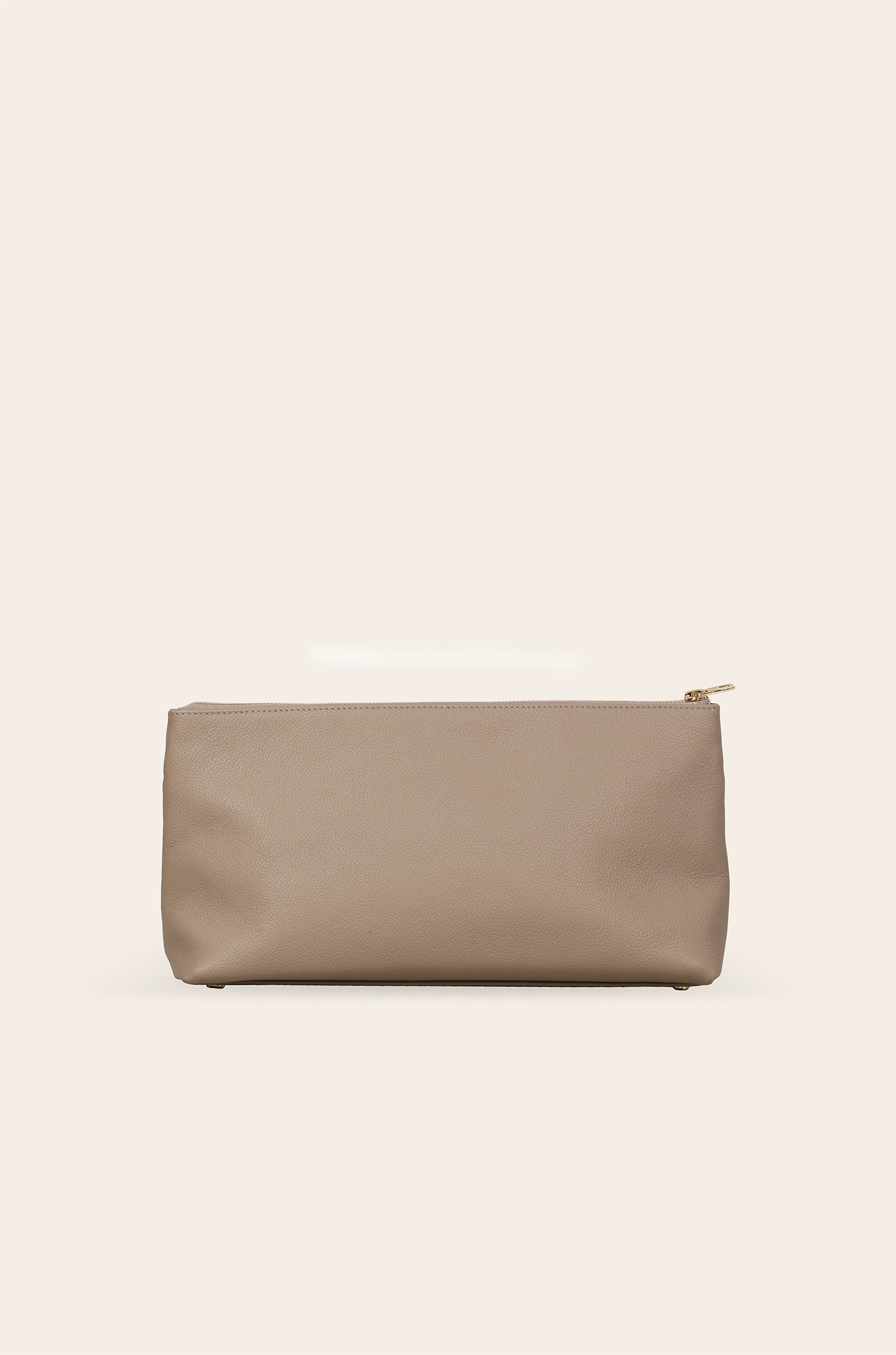Gray leather purse 3401602-6