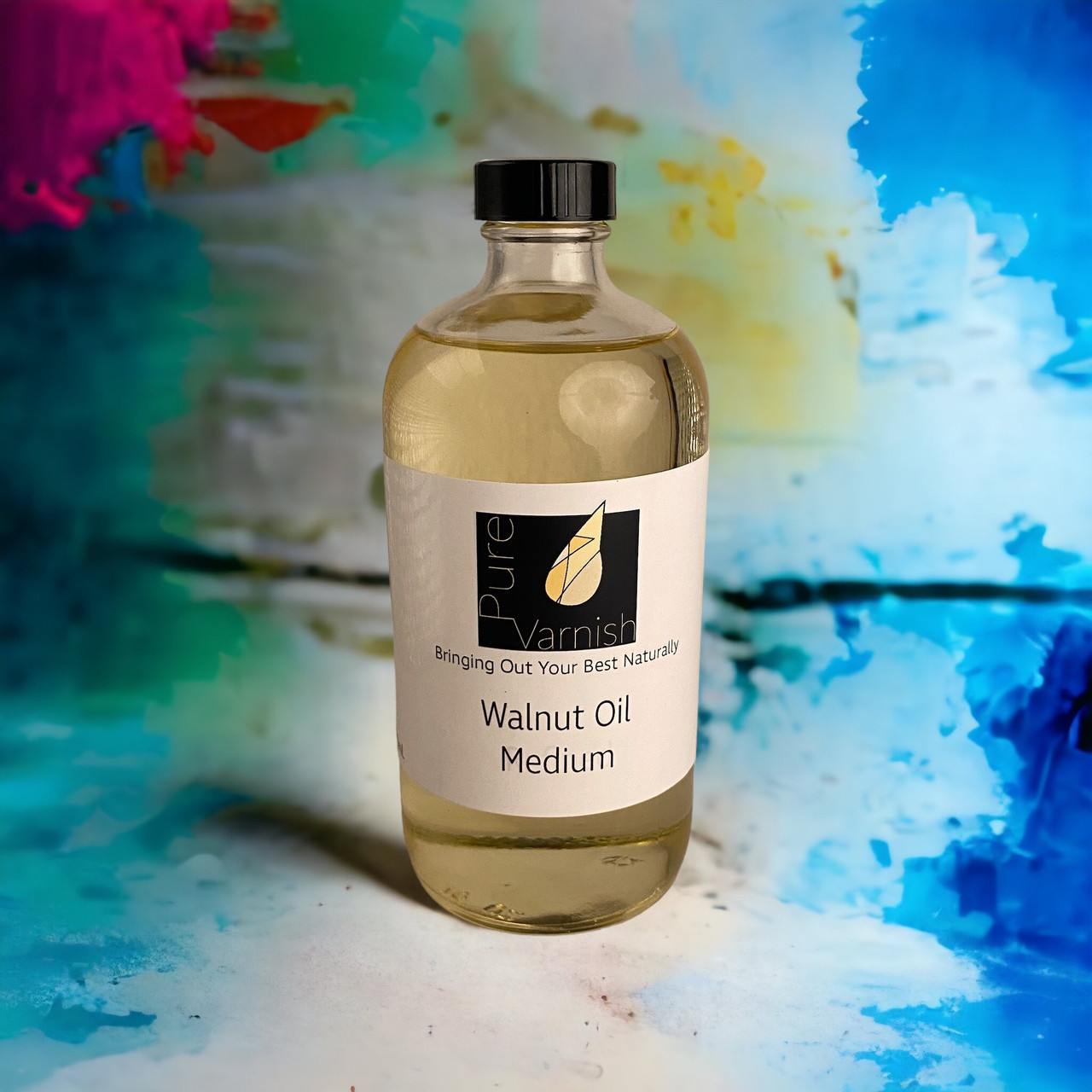 Premium Walnut Oil for Painting - Ideal Medium for Artists
