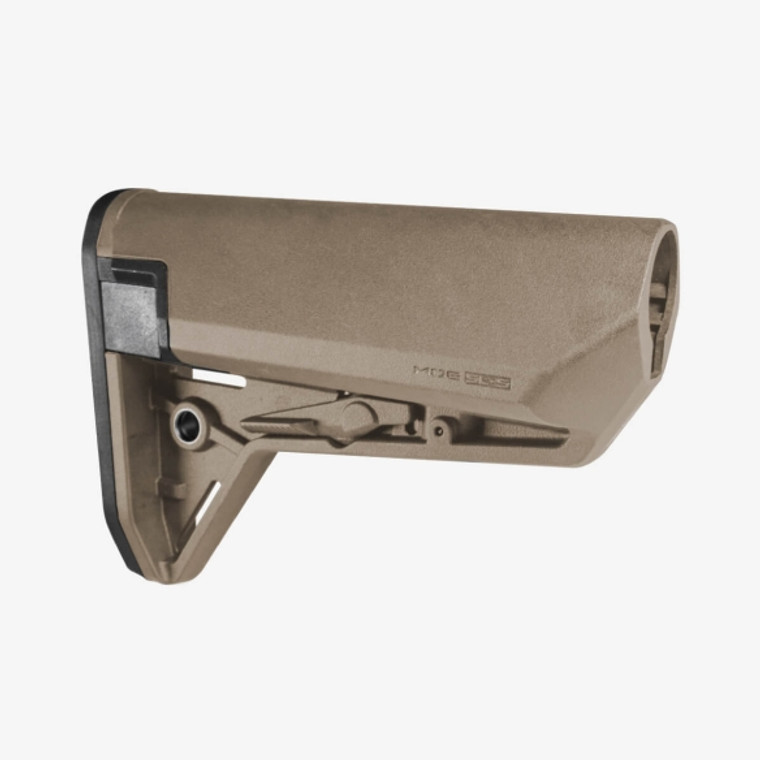 Magpul MOE SL-S Stock Mil-Spec - FDE, Magpul MOE SL-S Stock Mil-Spec, Magpul SL-S Stock Mil-Spec, Magpul MOE Stock Mil-Spec, Magpul Stock Mil-Spec