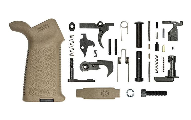 Aero Precision AR15 Lower Parts Kit - MOE - FDE