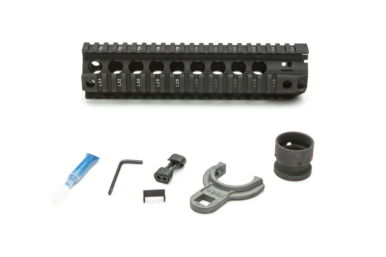 BCM Gunfighter 9" Quad Rail Black, BCM Gunfighter 9"Quad Rail, BCM Gunfighter Quad Rail, BCM Quad Rail, BCM Quad Rail