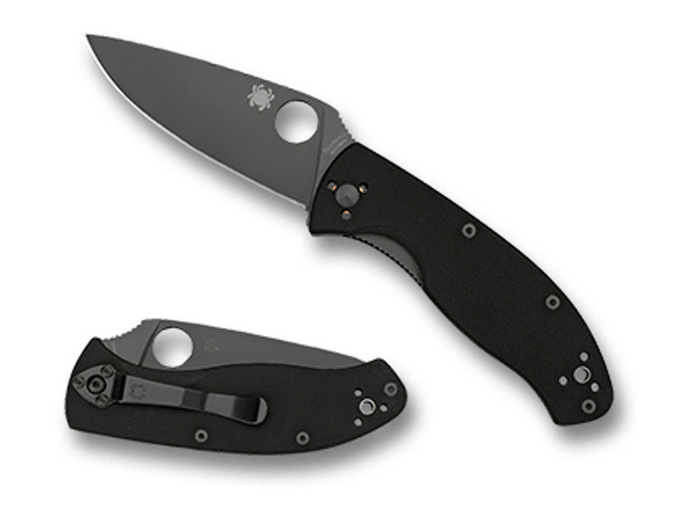 Spyderco Tenacious G-10 - Black Blade