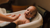 Baby Hair Care: Washing and drying    your baby's hair without the tears  